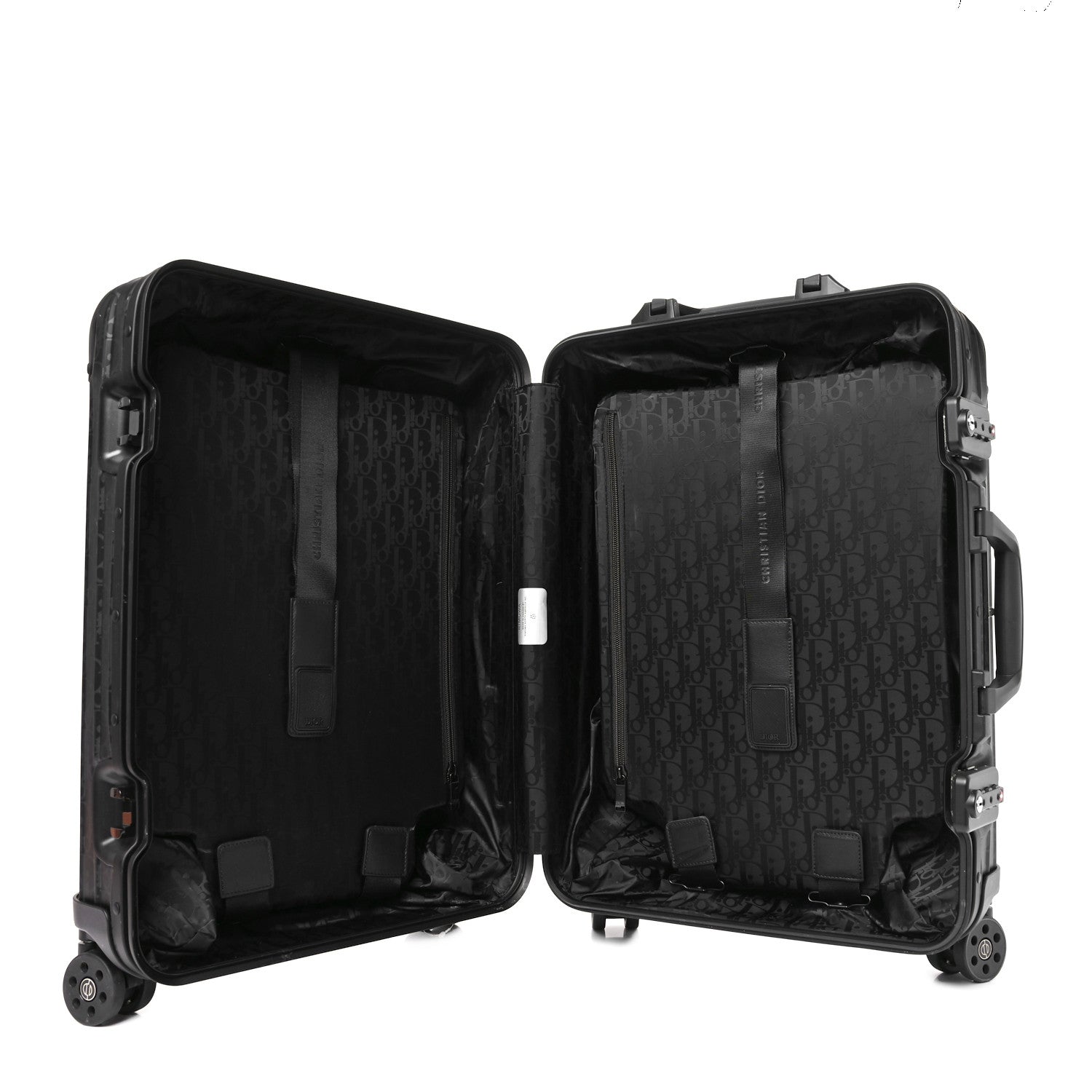 X RIMOWA Aluminum Gradient Original Cabin Luggage Black