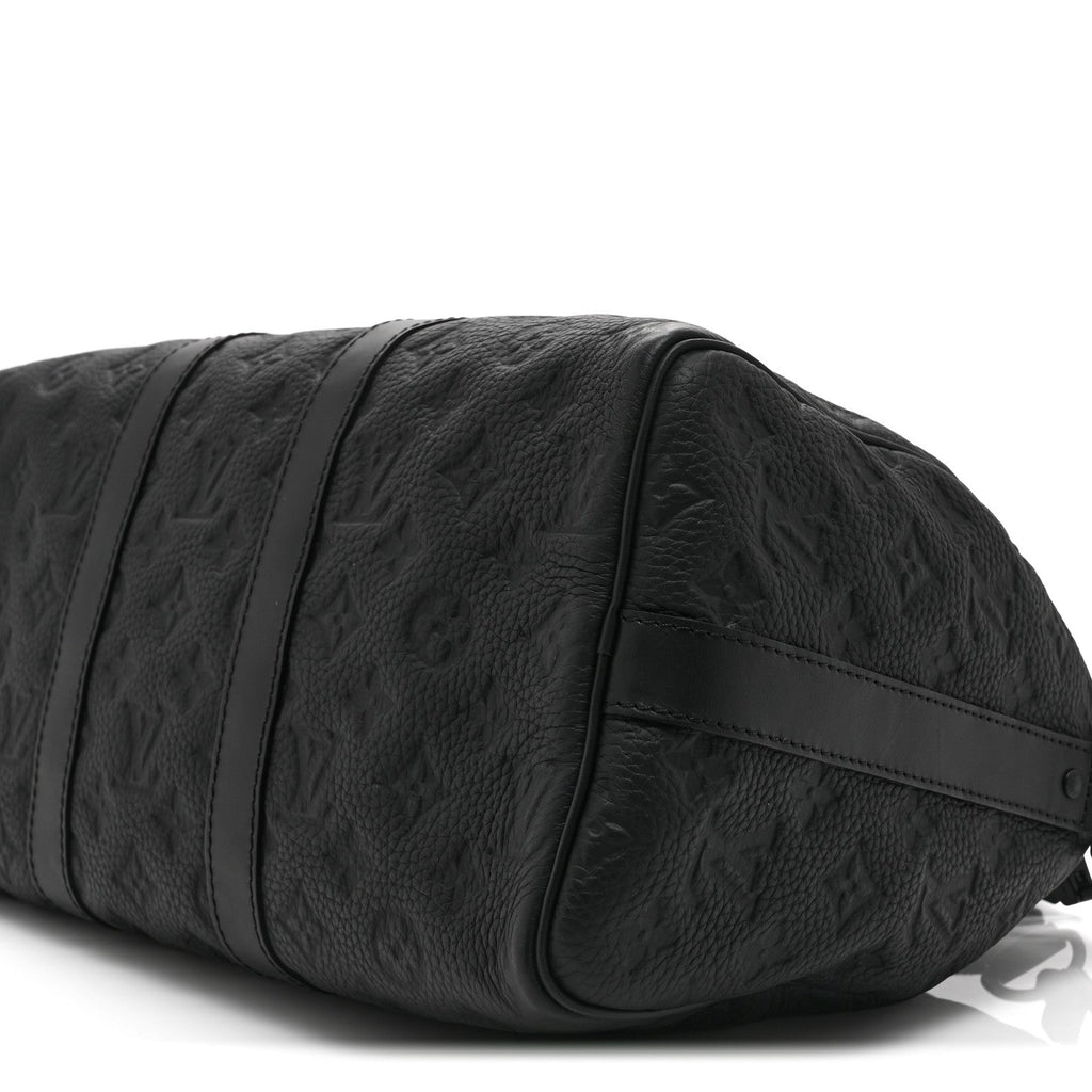 MONOGRAM TAURILLON KEEPALL BANDOULIERE 35 BLACK