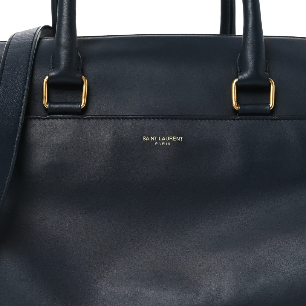 Calfskin Classic Duffle 6 Marine