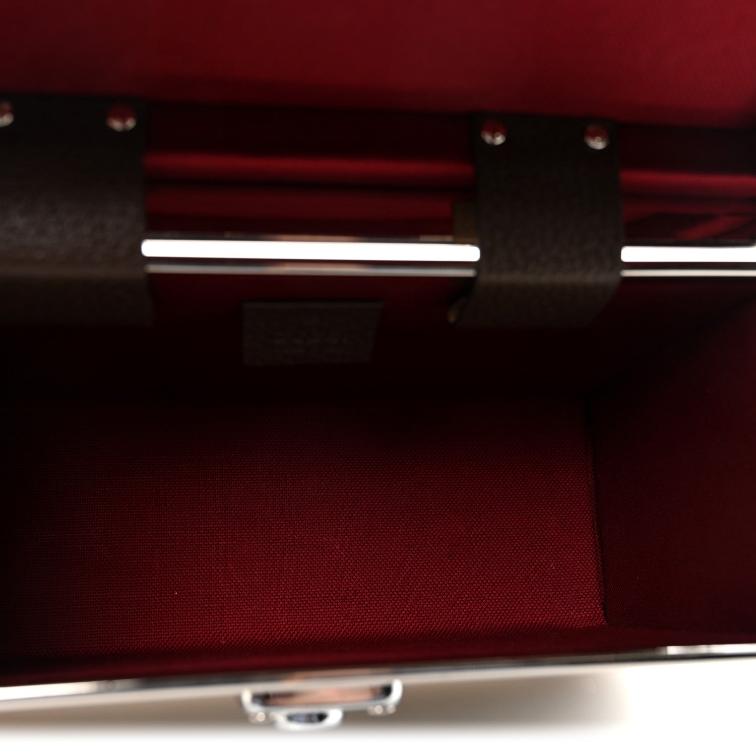GG Supreme Monogram Globe-Trotter Beauty Case Brown