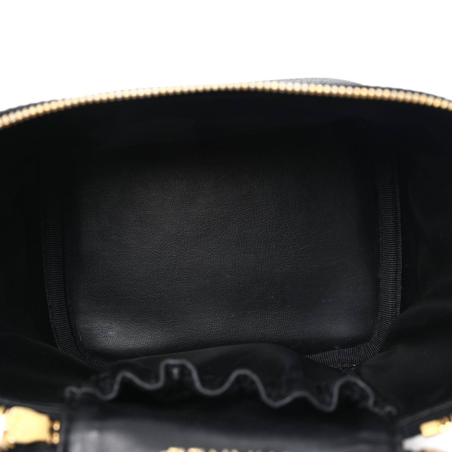 CAVIAR VANITY COSMETIC CASE BLACK