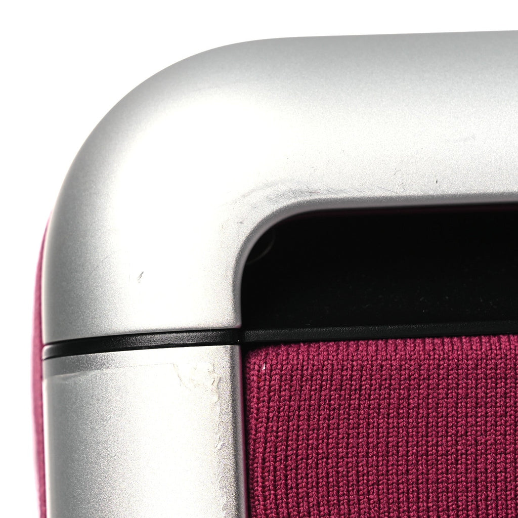KNIT MONOGRAM HORIZON SOFT 55 SUITCASE FUCHSIA