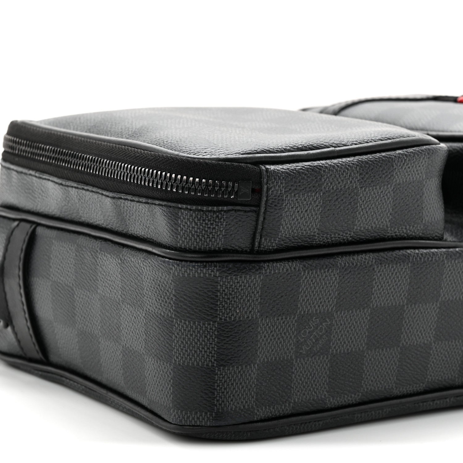 Damier Graphite Utility Messenger