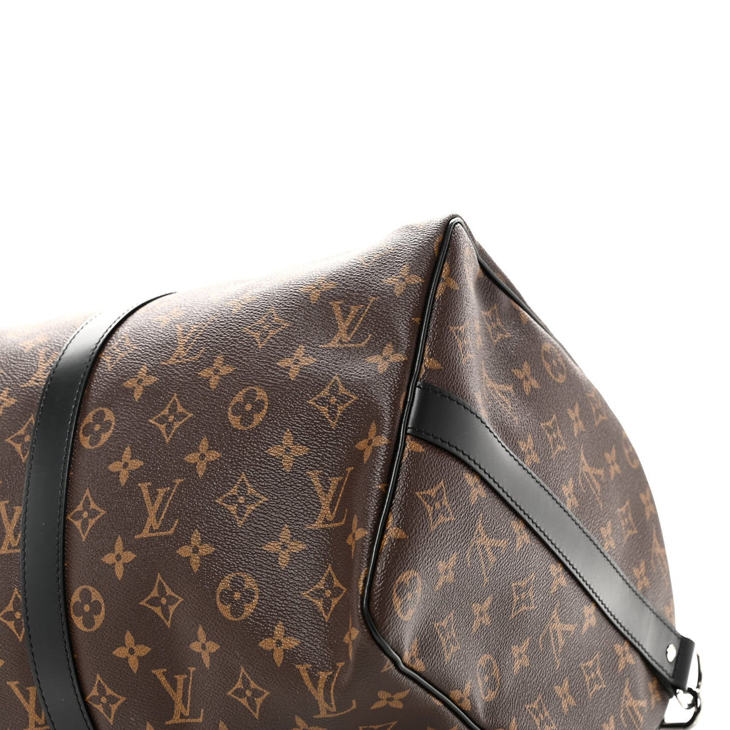 MONOGRAM MACASSAR KEEPALL BANDOULIERE 45