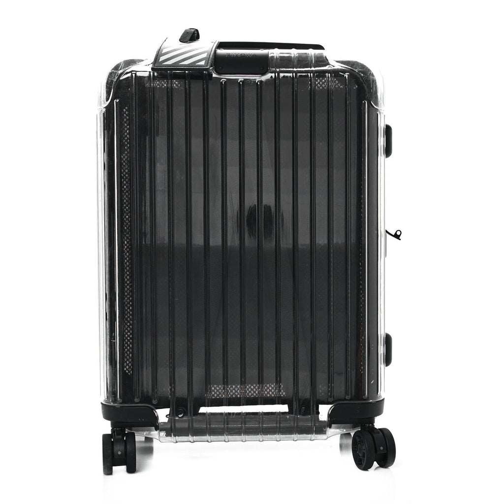 X RIMOWA Polycarbonate Luggage Transparent