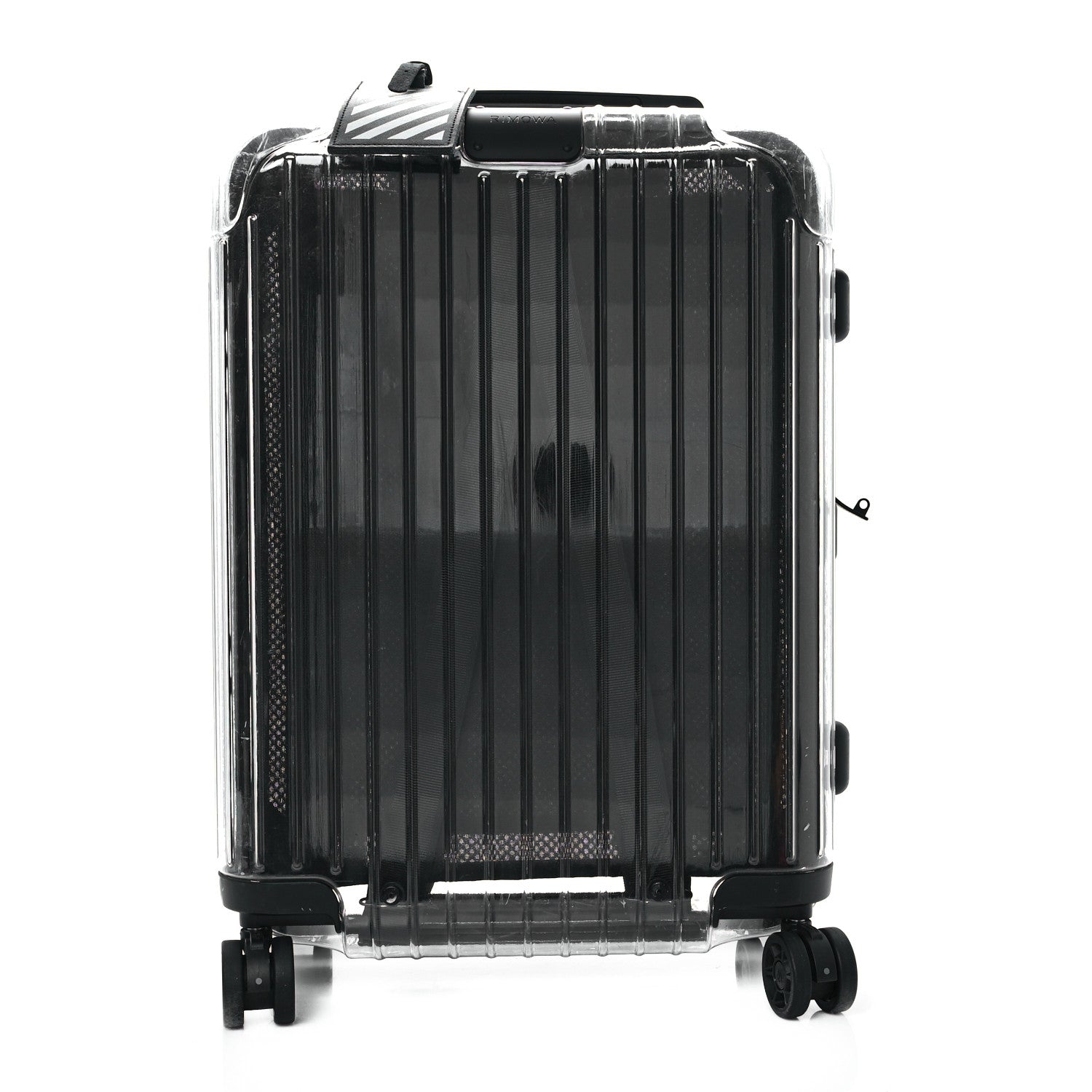 X RIMOWA Polycarbonate Luggage Transparent