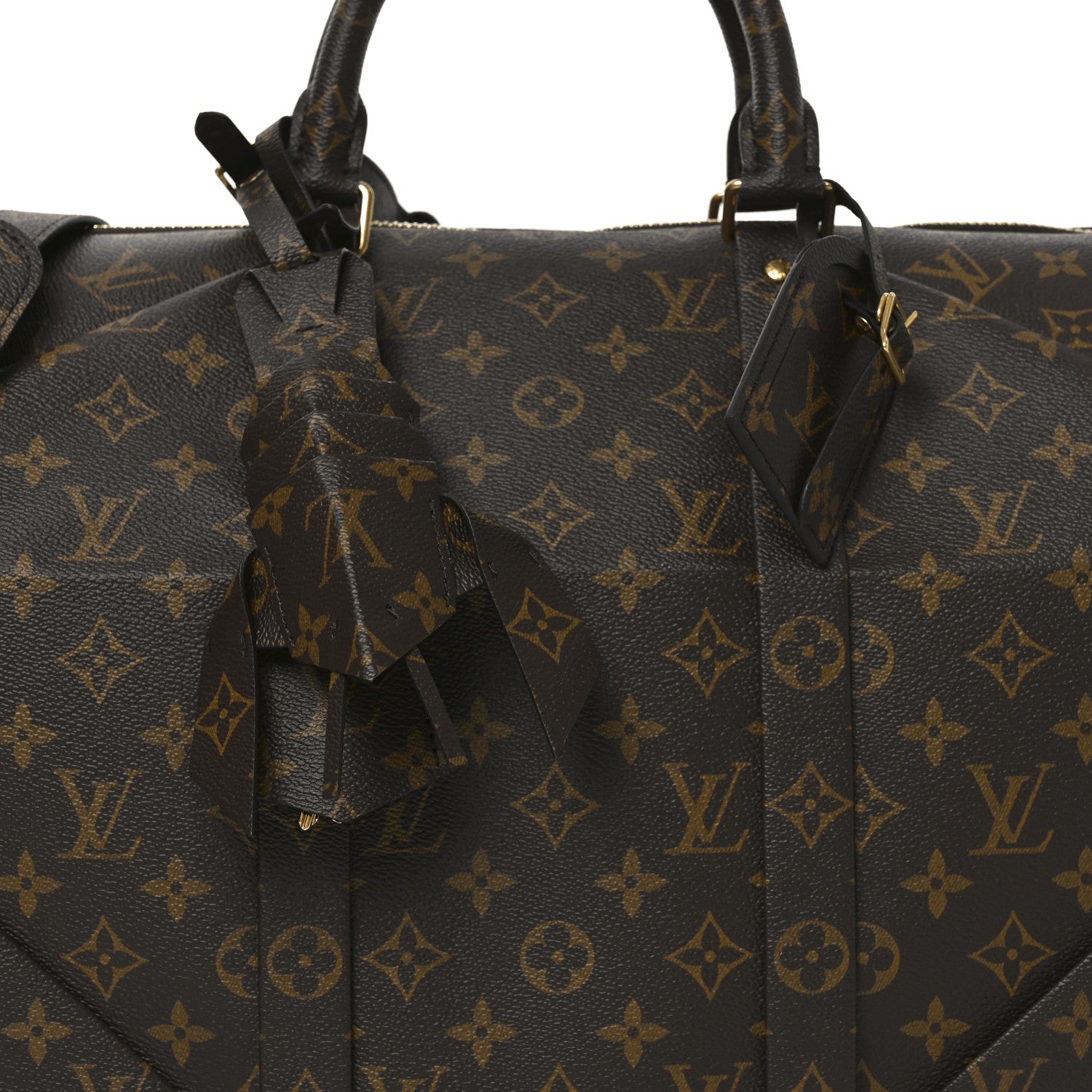 X NIGO MONOGRAM AUTRES CUIRS KEEPALL BANDOULIERE 50