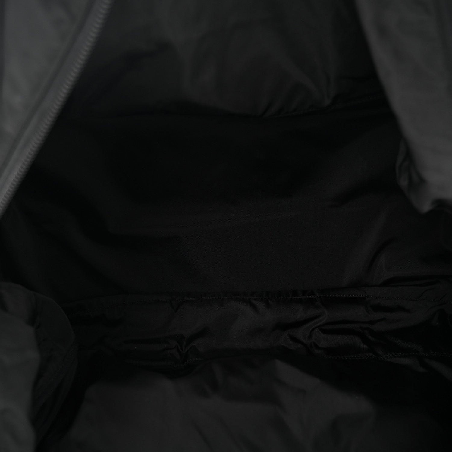 Tessuto Nylon Saffiano Carry On Travel Bag Black