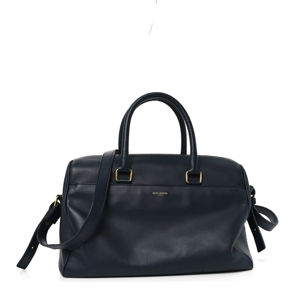 Calfskin Classic Duffle 6 Marine