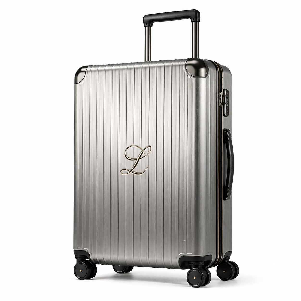 Levira Silver Suitcase